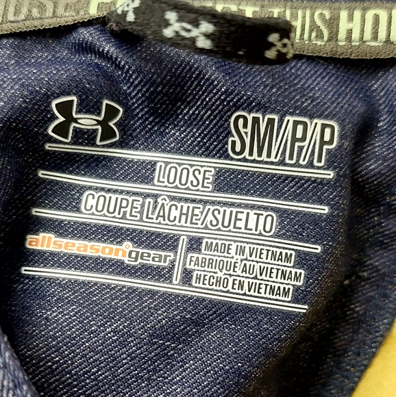 Under Armour Men's Size Small Jacket Notre Dame All Season Gear Zip Up - Picture 7 of 8